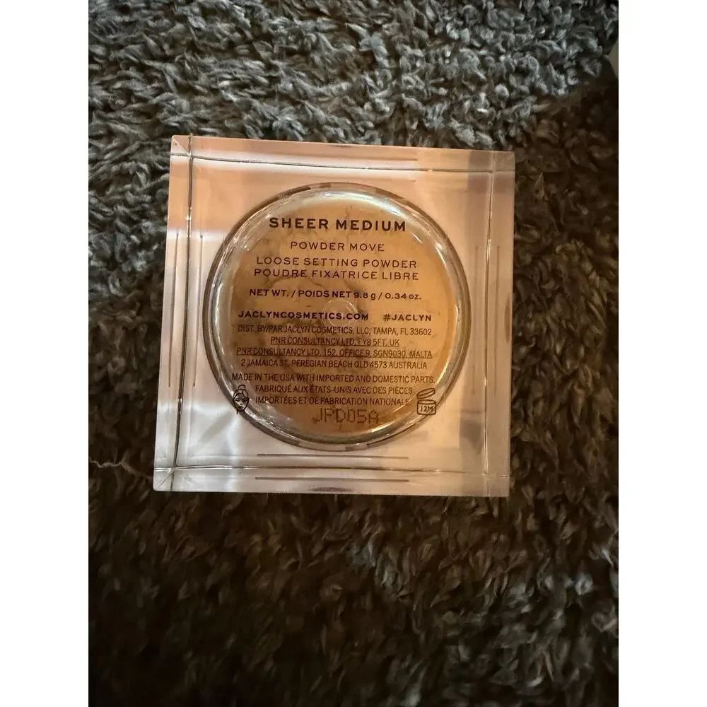 Jaclyn Cosmetics‎ Powder Move Loose Setting Powder Sheer Medium 9.8 g BNIB